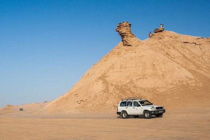 3DAYS 4x4 safari from Sousse/Hammamet/Tunis 100km deep in desert camp - Chott el Gharsa and the Moon-Like Salt Lake Ride