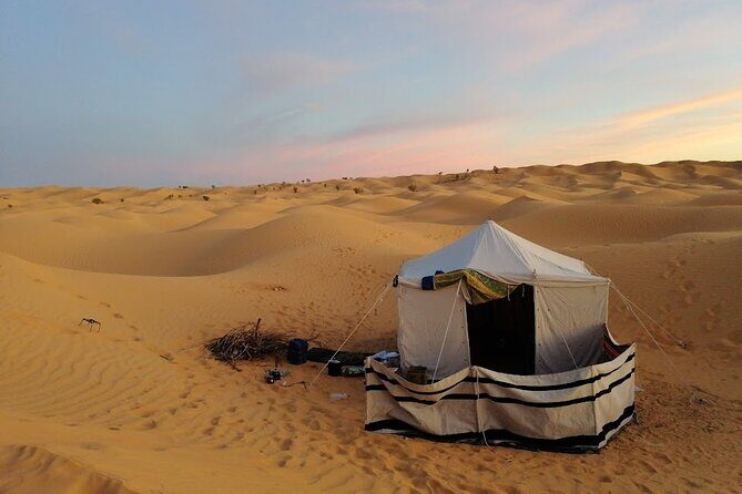 A Private Night at Desert Douz Tozeur - The Desert Night: A Camp Made Just for You