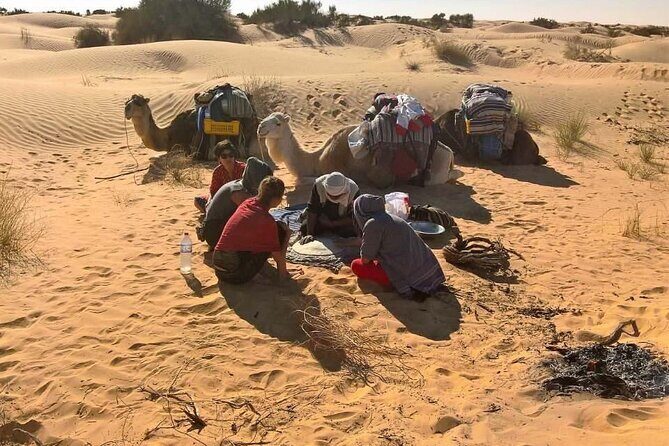 From Tozeur: 3-Day Desert Trip - Night Under the Stars: Bedouin Camp Dinner and Desert Camping