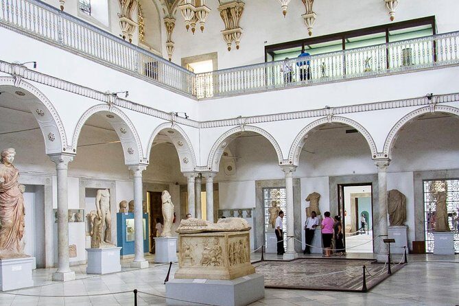 Private Day Tour Tunis Medina Carthage Sidi Bou Said Bardo Museum - Carthage Archaeological Site: Roman city ruins and ancient bath areas