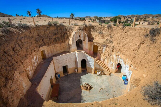 Sahara 2 Days Tour VIP In Tunisia | Guided FUN | PICKUP ALL City - Tamaghza Canyons and the Old Underground City View